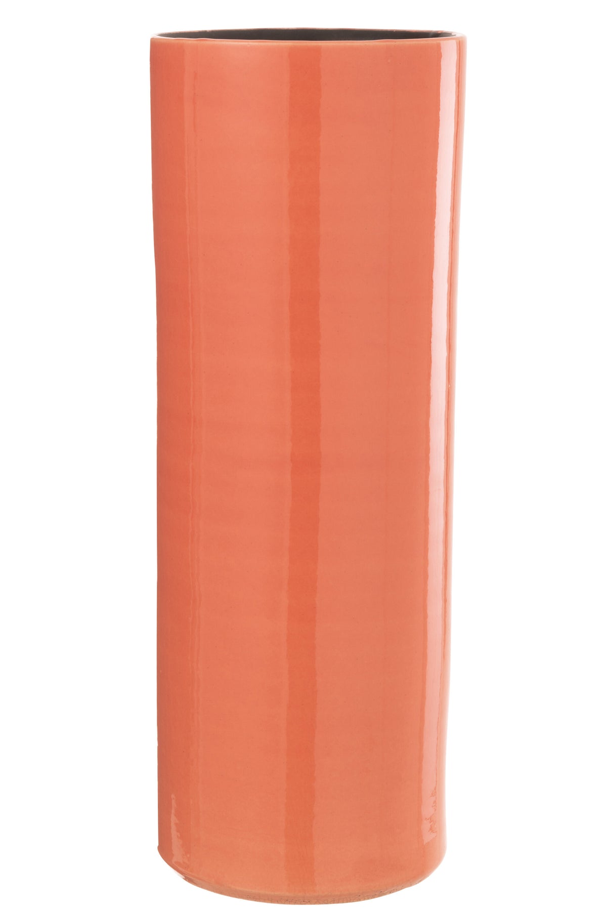 J-Line vaas Flek - keramiek - roze - large - 47.5 cm hoog
