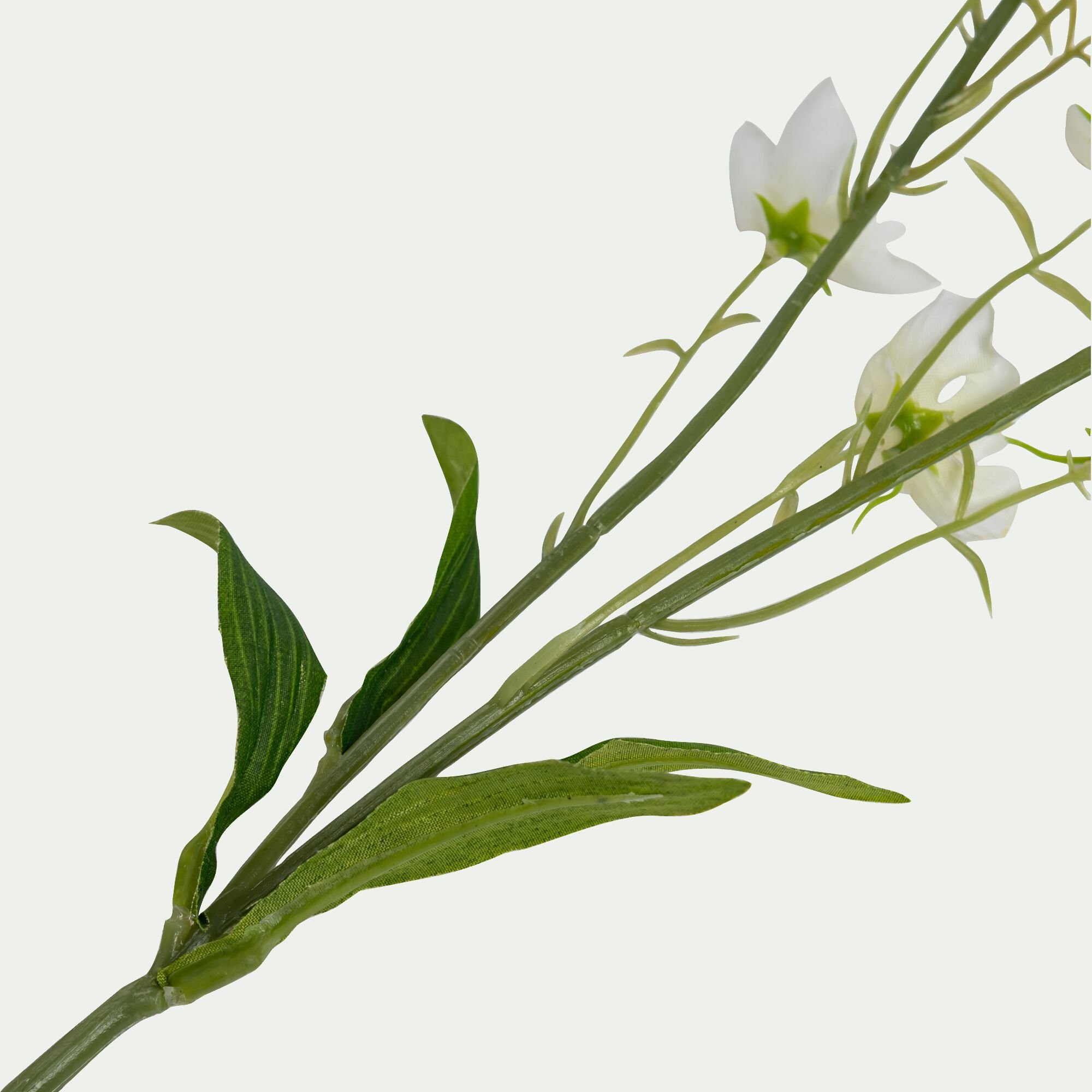 MEYLI - Branche de buttercup artificielle H85cm - blanc