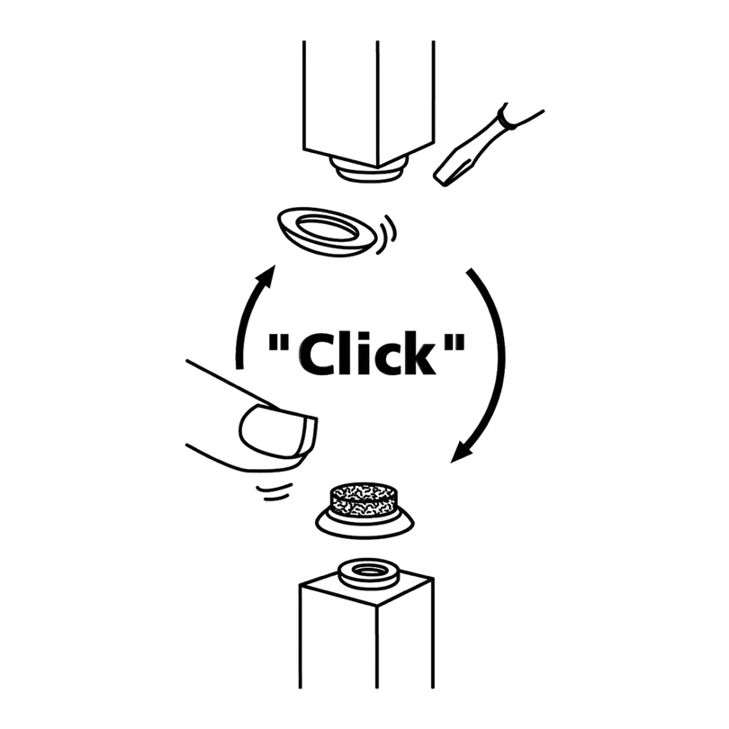 Gleiter 4er-Set QuickClick