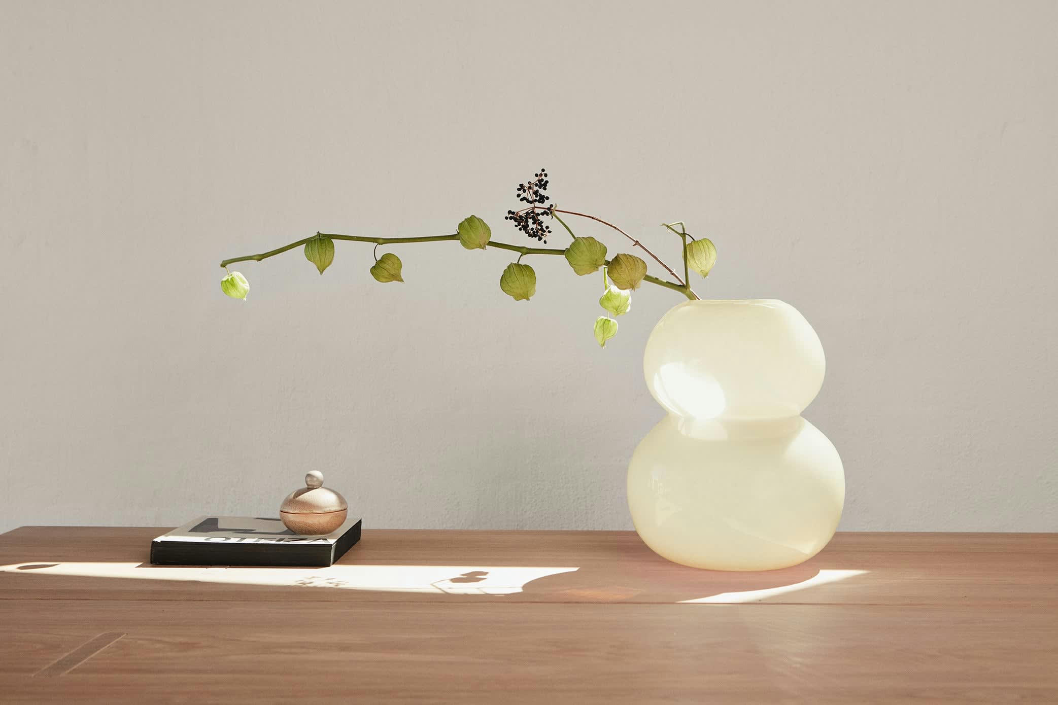 LASI - Vase en verre Ø25,5xH30cm