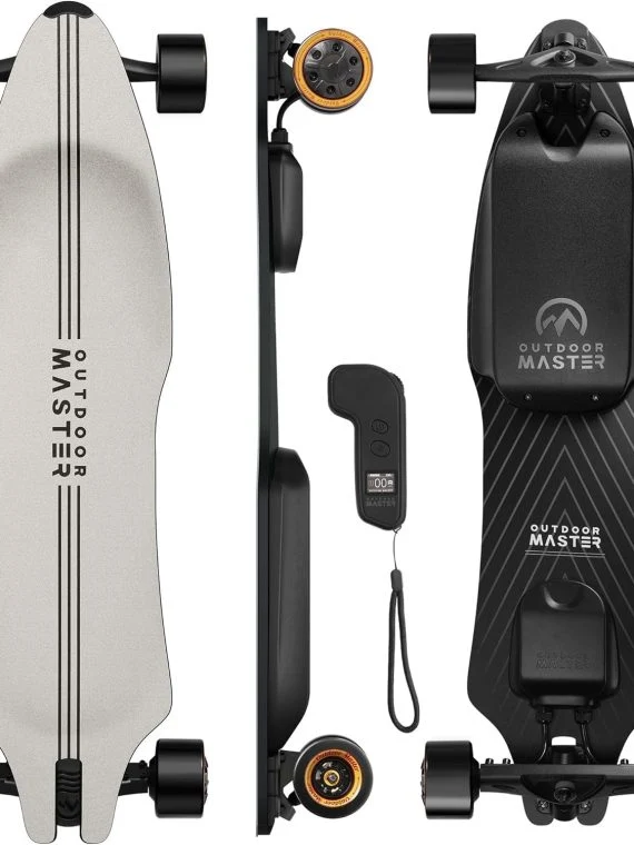 Caribou Electric Skateboard  32 MPH, 26 Mile Range, Dual 1000W Motors, Longboard for Adults & Teens, 6-Month Warranty
