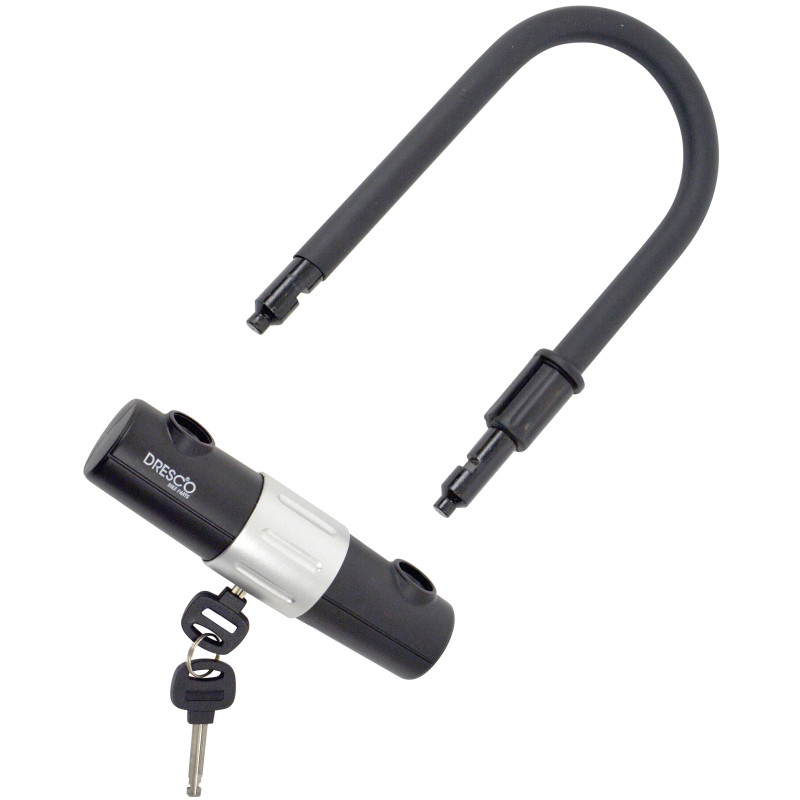 Antivol en U pour vélo avec support 18 x 24,5 cm