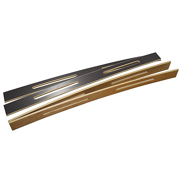 ALTOZONE - Lot de 4 Lattes Epaule 78cm Pour Sommier Largeur 80 ou 160cm