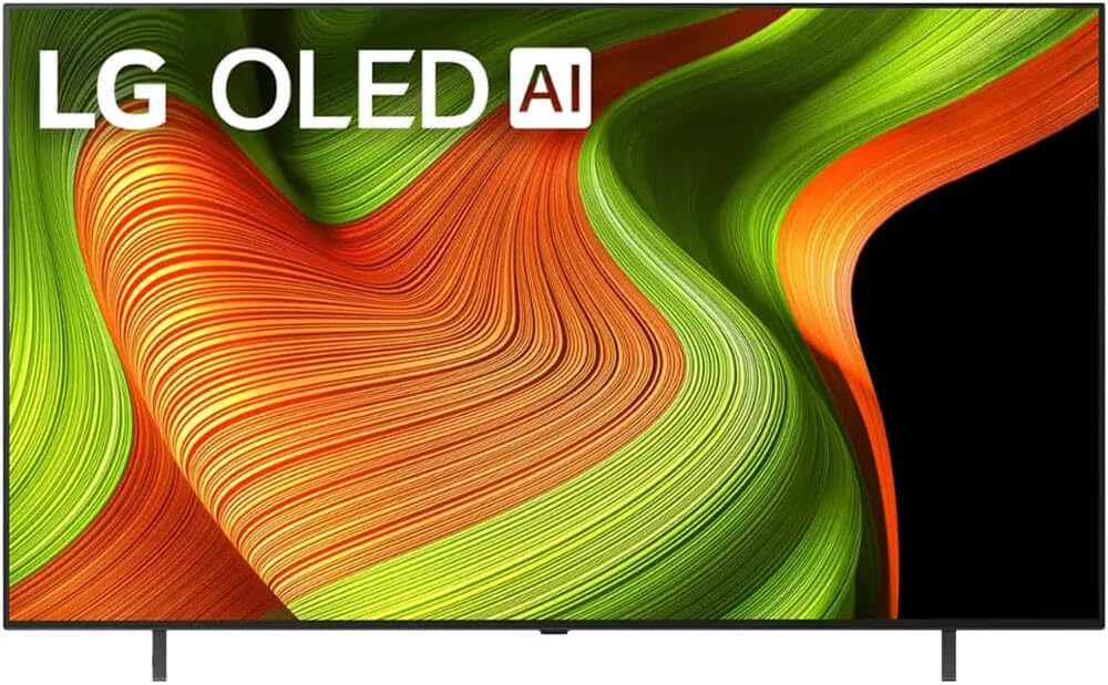 LG 65-Inch Class OLED B4 Series Smart TV 4K Processor Flat Screen with Magic Remote AI-Powered with Alexa Built-in (OLED65B4PUA  2024) (Renewed)