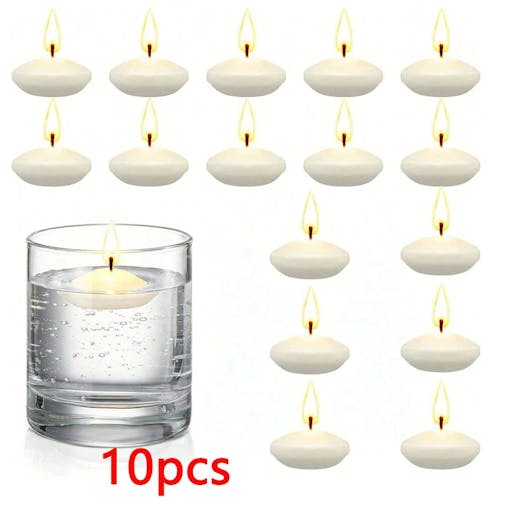 NNEOBA 10Pcs Valentines Floating Candles