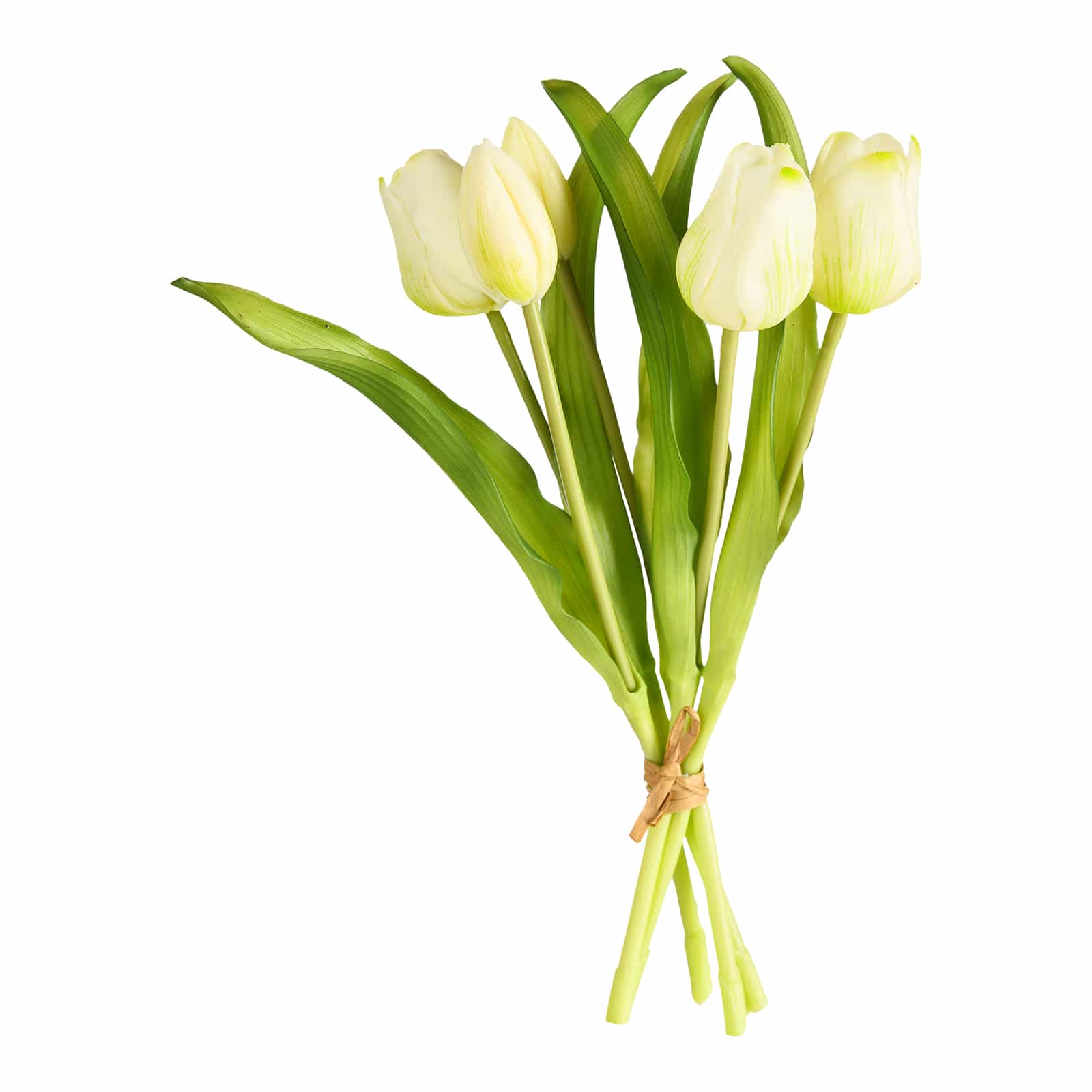 Kunstblumenbund Tulpe Weiß,L 310 mm