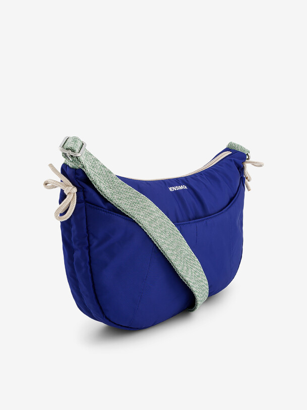 Half moon bag bleu vif