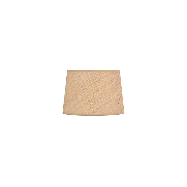Abat-jour conique en rafia beige Ø20cm Corep