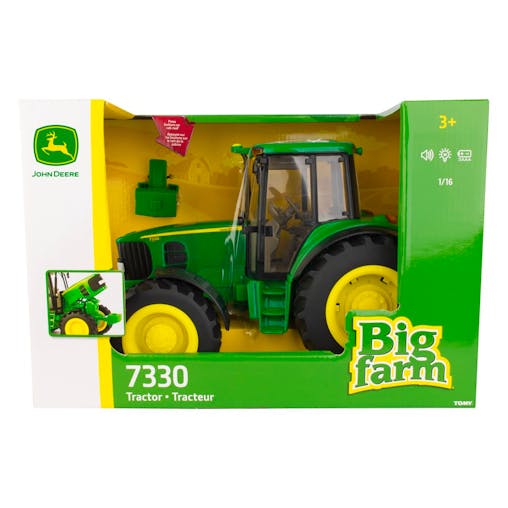John Deere 1:16 Big Farm Tractor with Lights & Sounds 3y