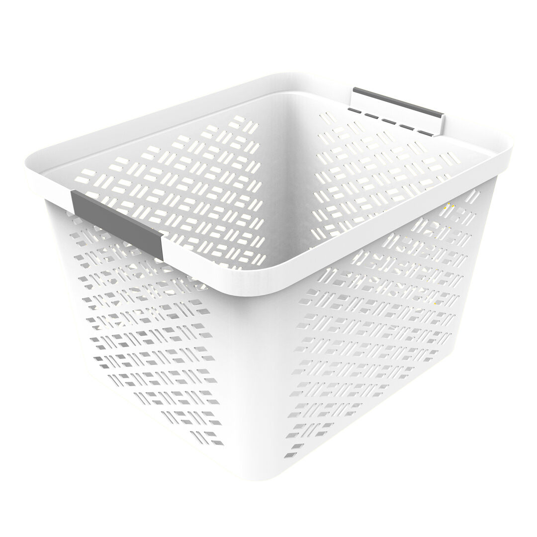 Cesto de arrumação fundo com pega