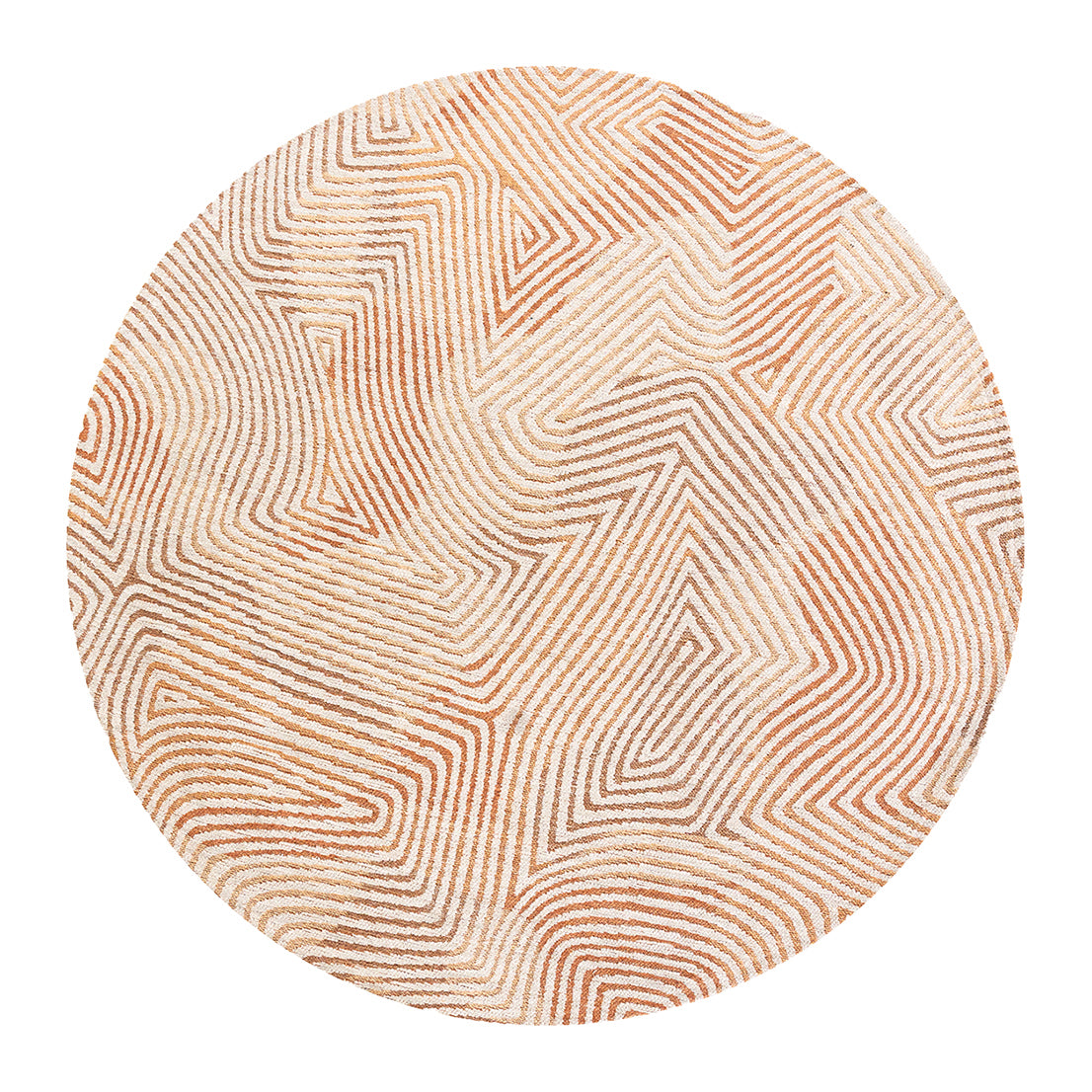 Louis de Poortere Coral Meditation Vloerkleed Ø 240 cm - Sand