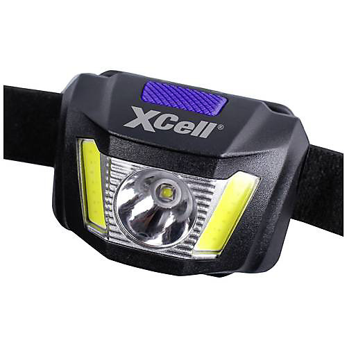 Lampe frontale XCell H280 à piles 280 lm, portée 120 m, autonomie 3 h, compacte et légère 149276