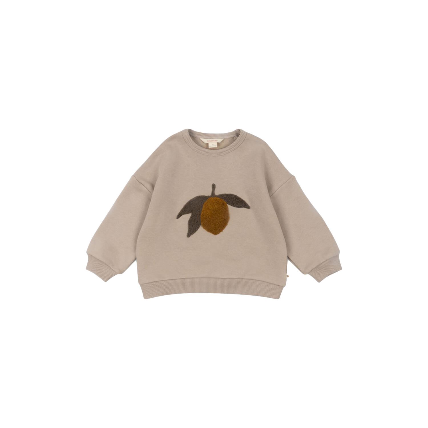 Lou Terry Sweat Shirt, oxford tan