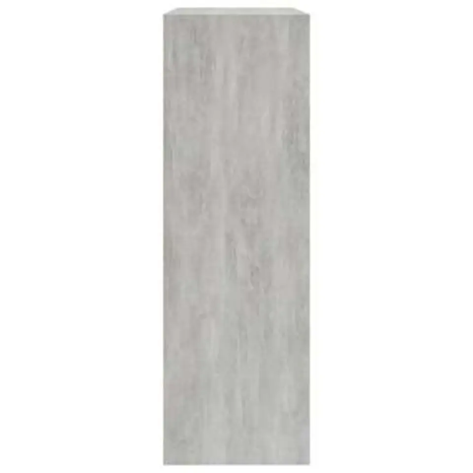 vidaXL - Boekenkast - Grijs - Bewerkt hout