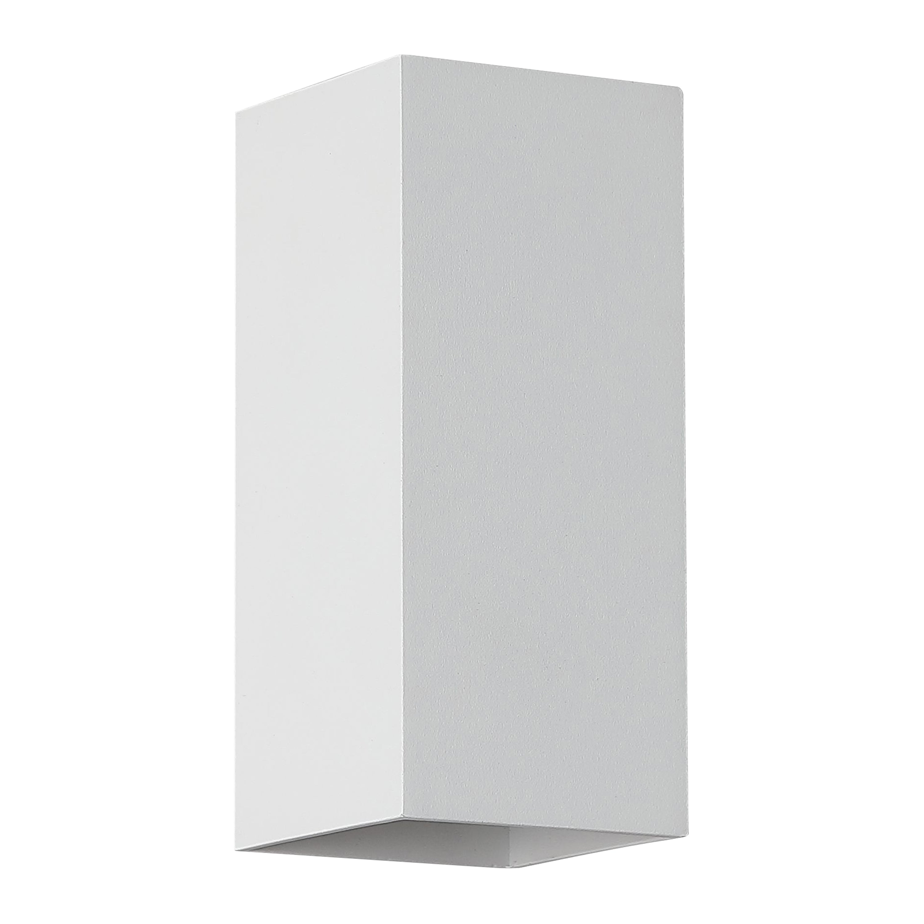 Searchlight Wall Wandlamp Vierkant - H 15,4 cm - Wit