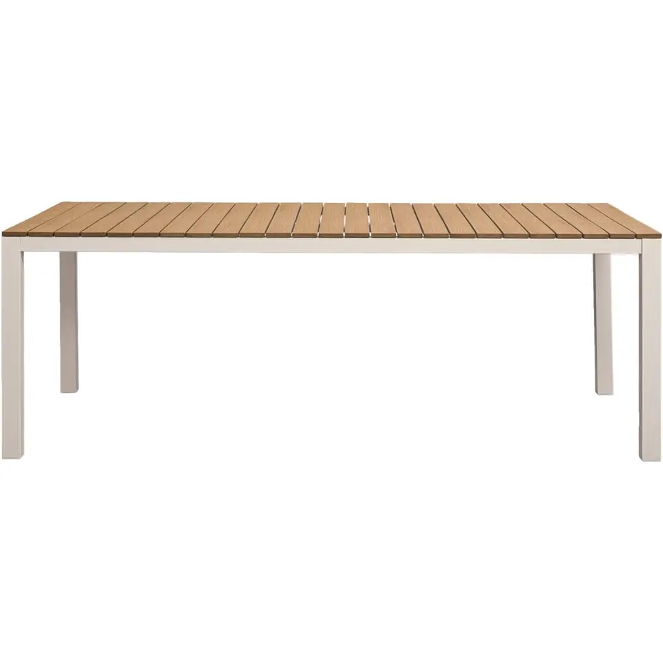 Tuintafel Toulon - zand - 74x212x100 cm