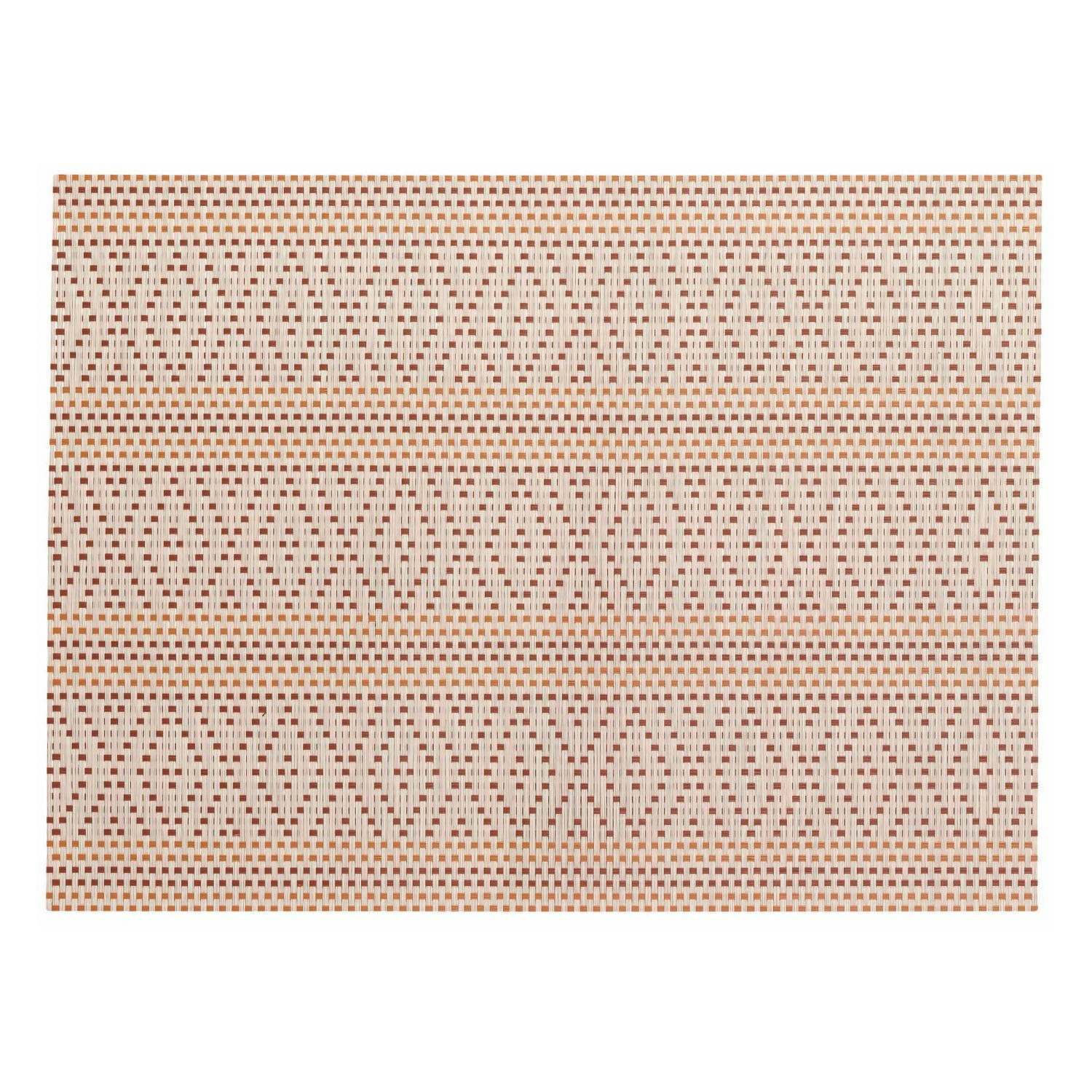 PANAMA - Set de table  en polyester tomette 33 x 45