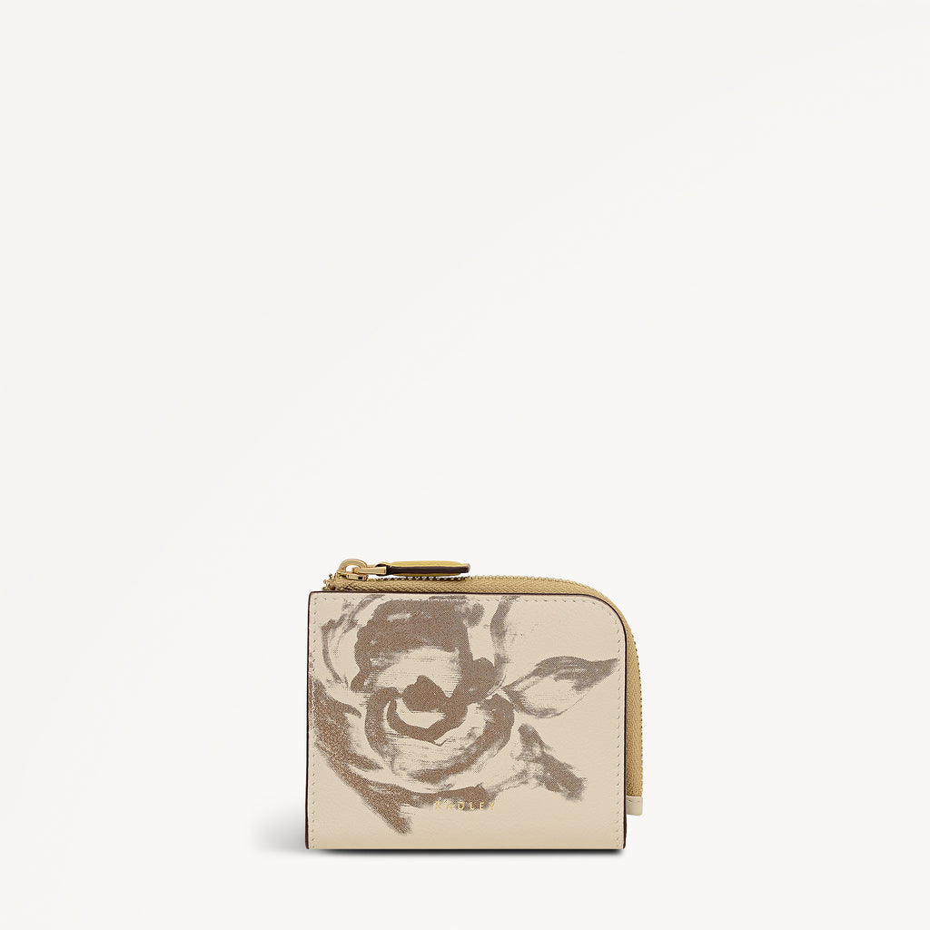 Chilworth Street - Floral - Medium Zip Around Purse