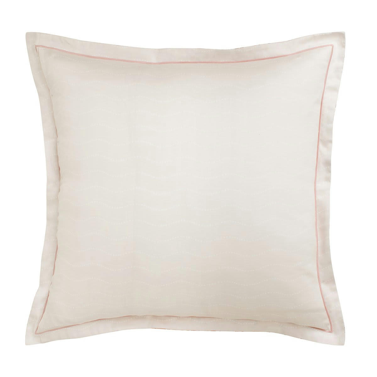 DOLCE VITA - Taie d'oreiller coton biologique rose clair 65x65 cm