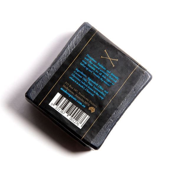 Morgan Modern Pirate Activated Charcoal Soap