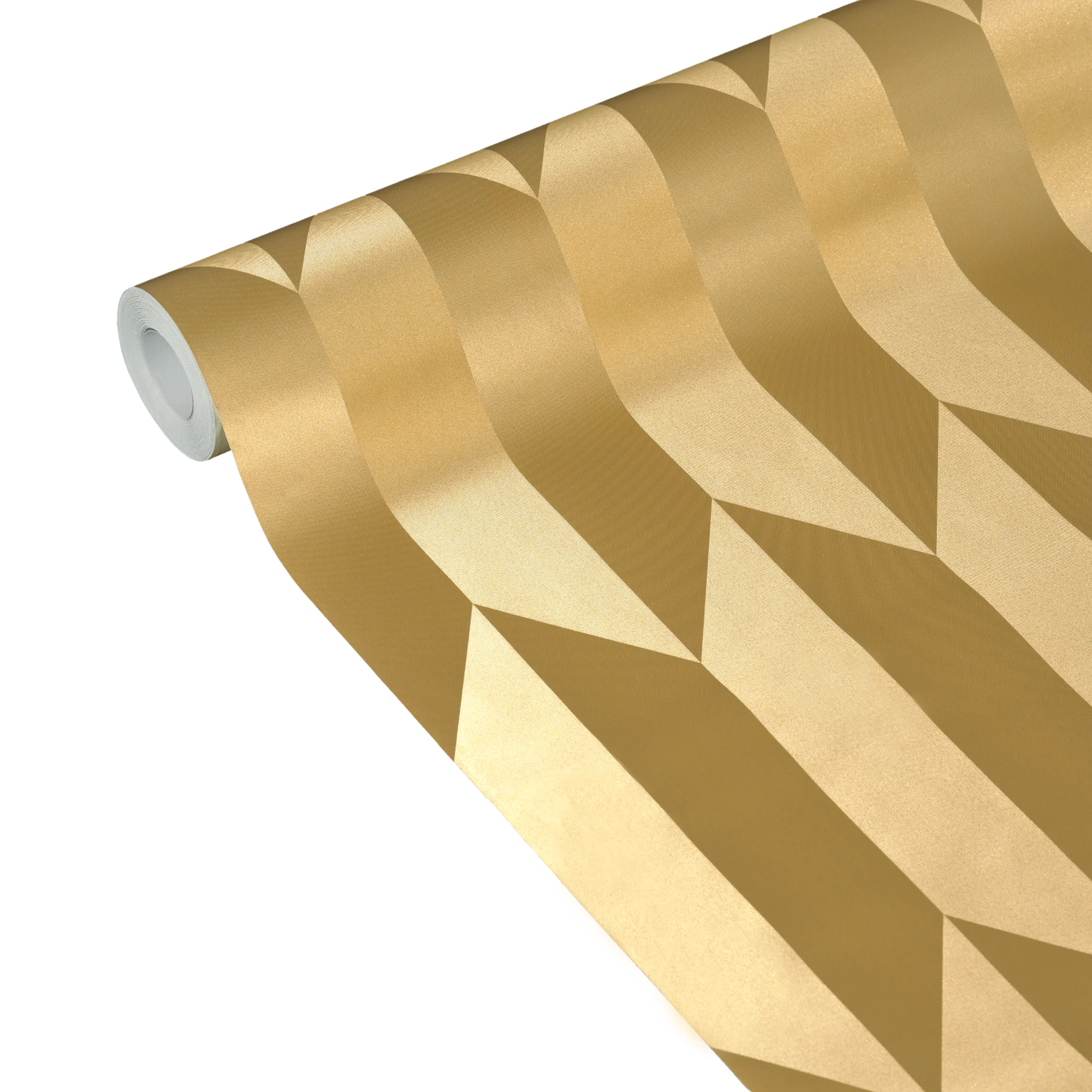CosmoLiving Papier peint intissé GRAPHIC GROOVE doré