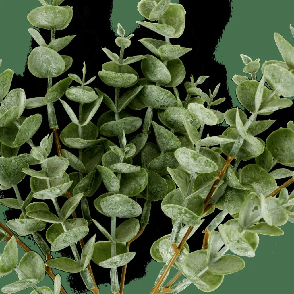 Fleurs Artificielles^CASA EUCALYPTUS Branche D&rsquo;eucalyptus Vert