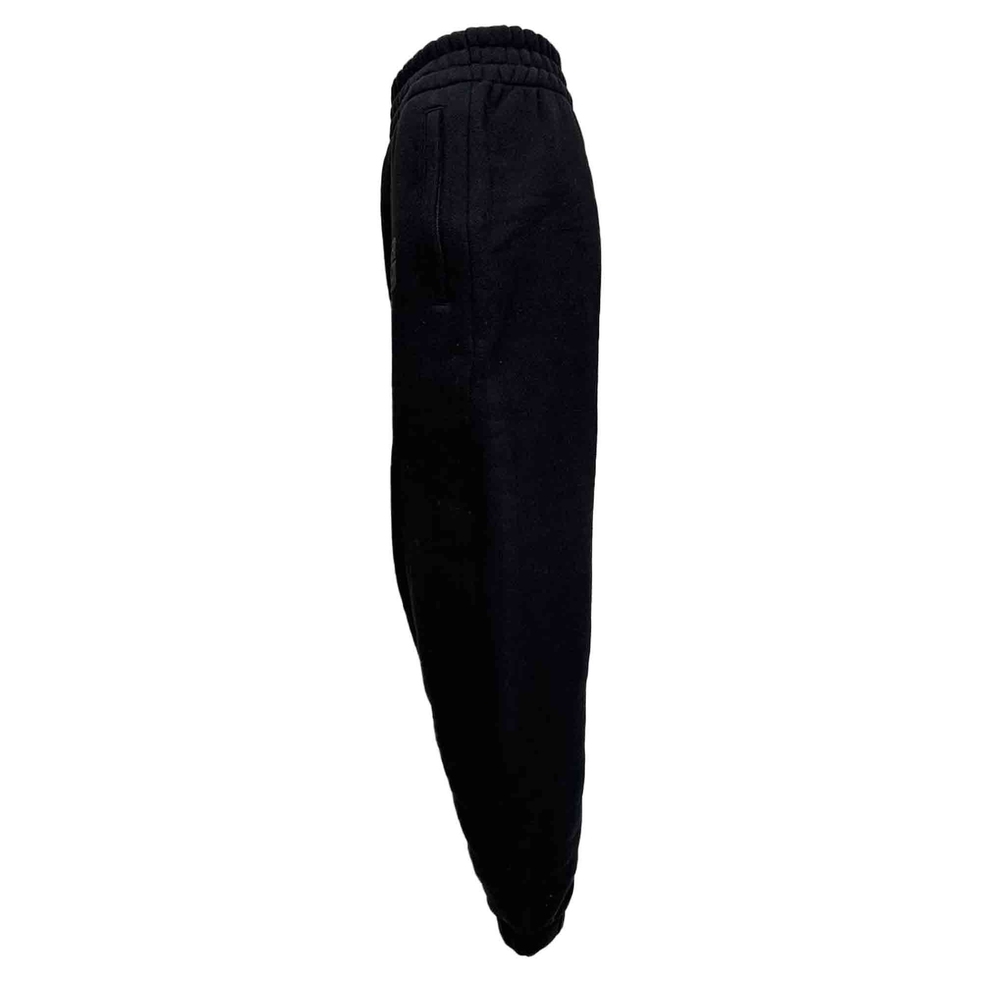 Alexander Wang Preloved Logo Track Pants in Black Cotton
