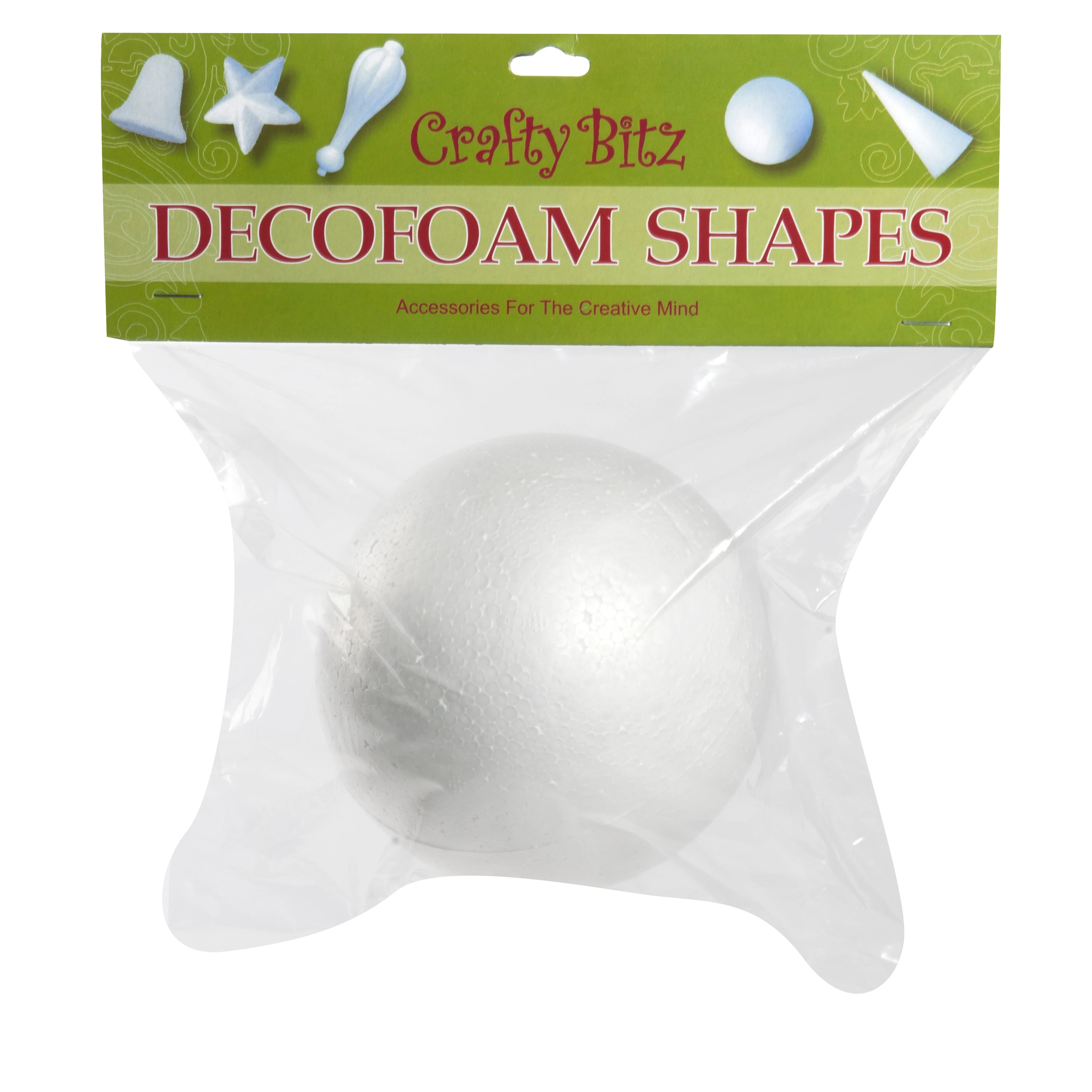 Crafty Bitz Decofoam Polystyrene Ball