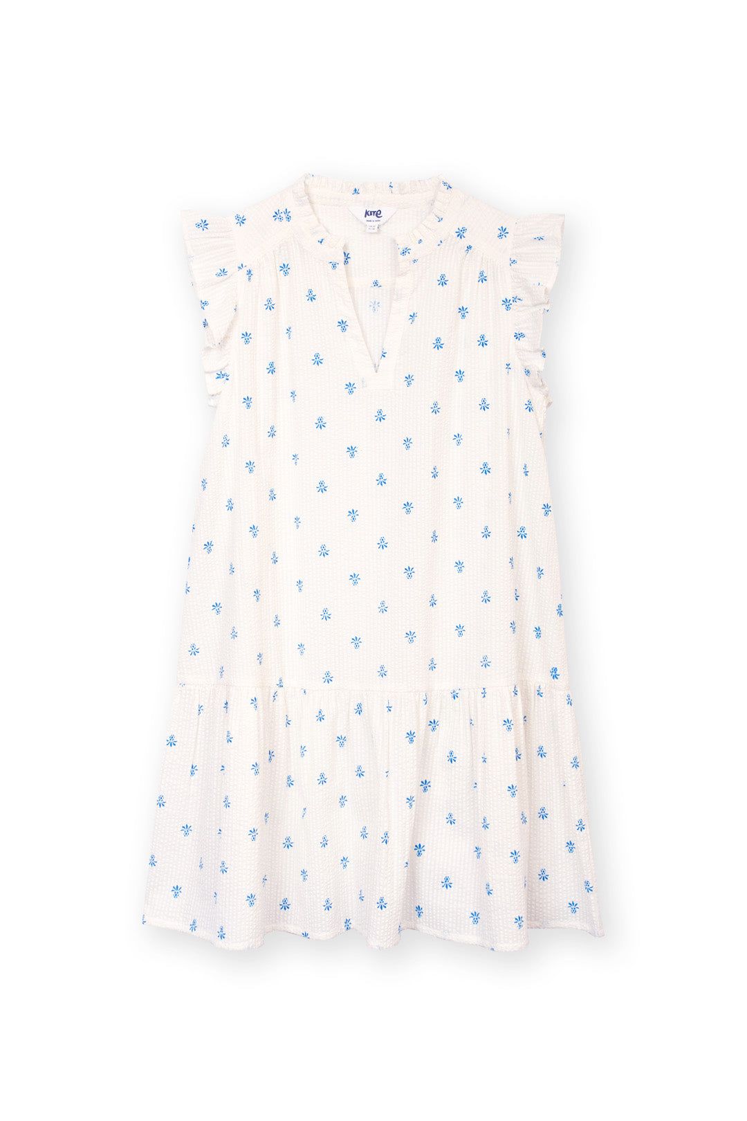 Kite Broadwey Seersucker Dress Pineapple Polka