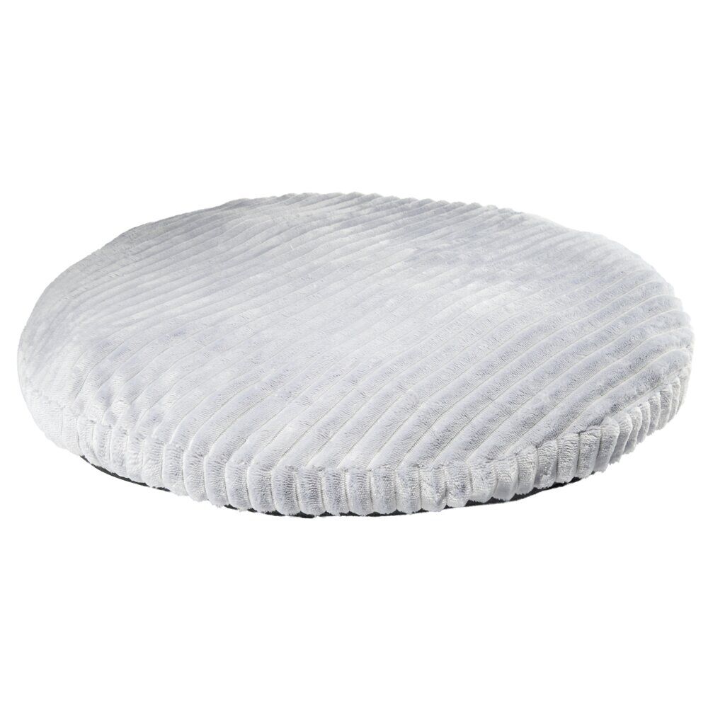 Couchage pour chien ou chat rond gris Ø70xH5cm