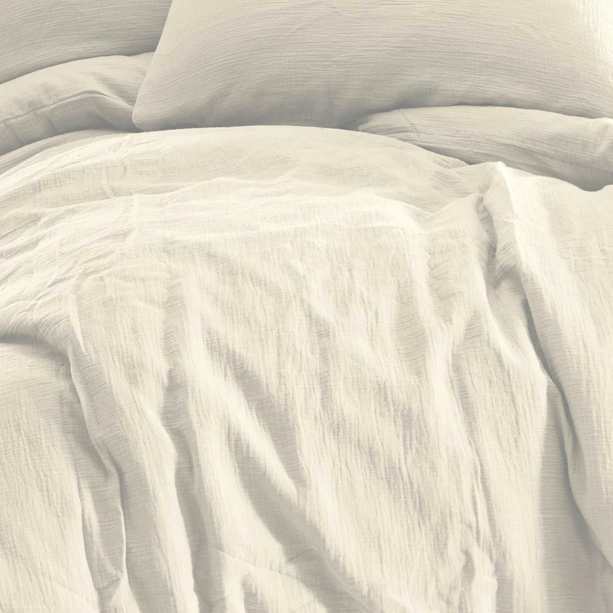 LOFT - Drap housse en gaze de coton bonnet 30 cm  petale 140x200 cm