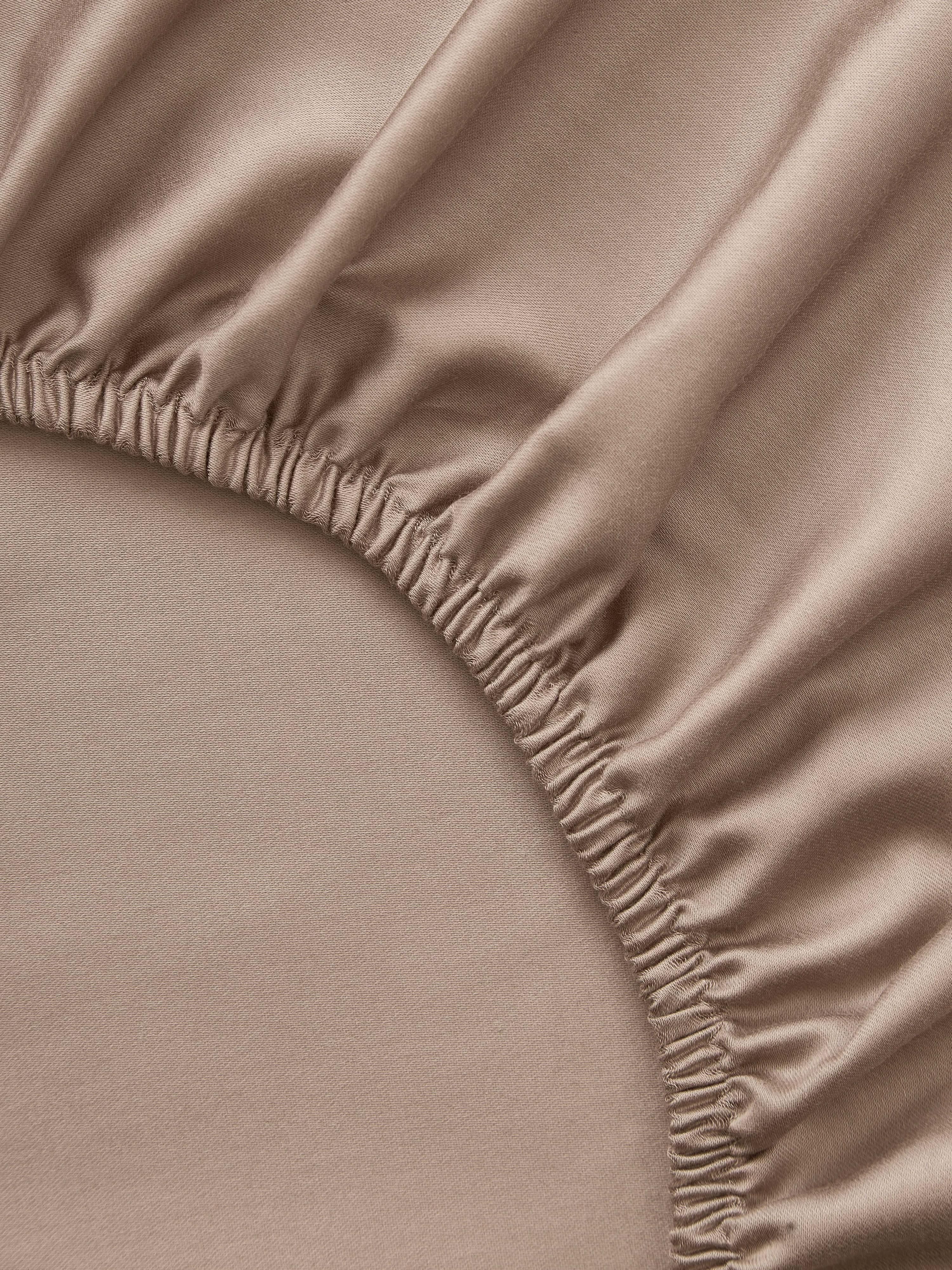 Topper-Spannbettlaken Premium, Baumwollsatin