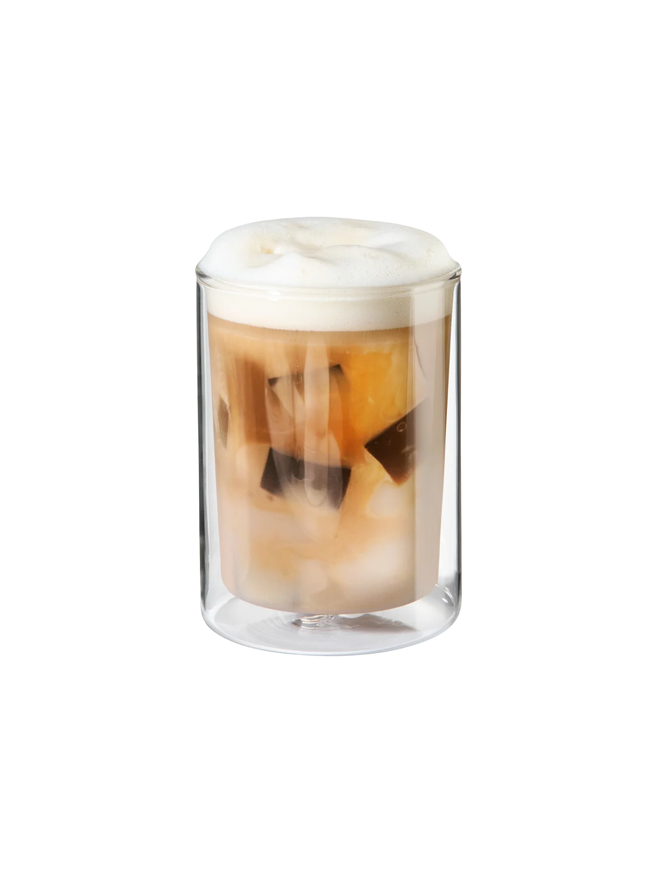 longdrinkglas, doppelwandig, frosted