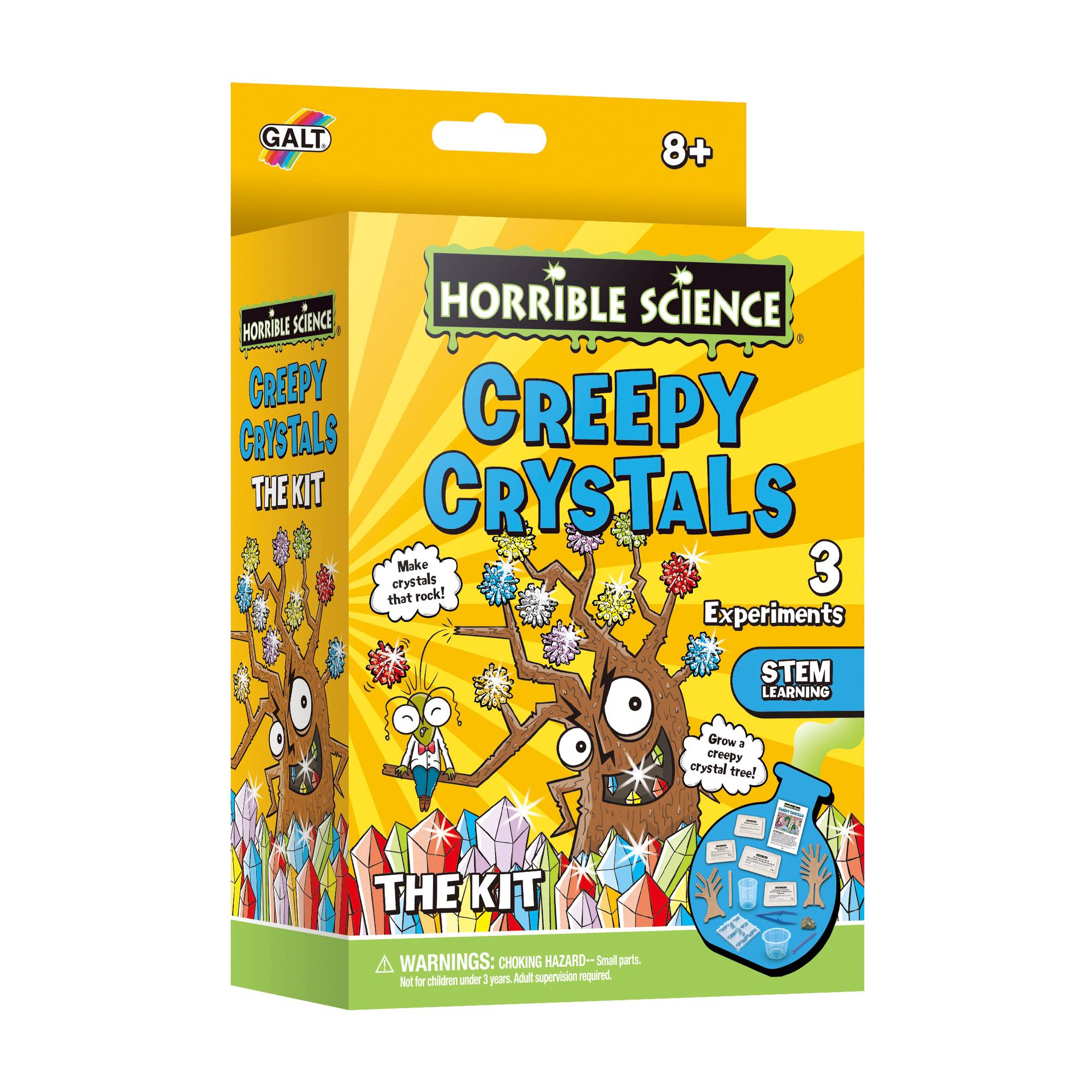 Horrible Science Creepy Crystals Kit