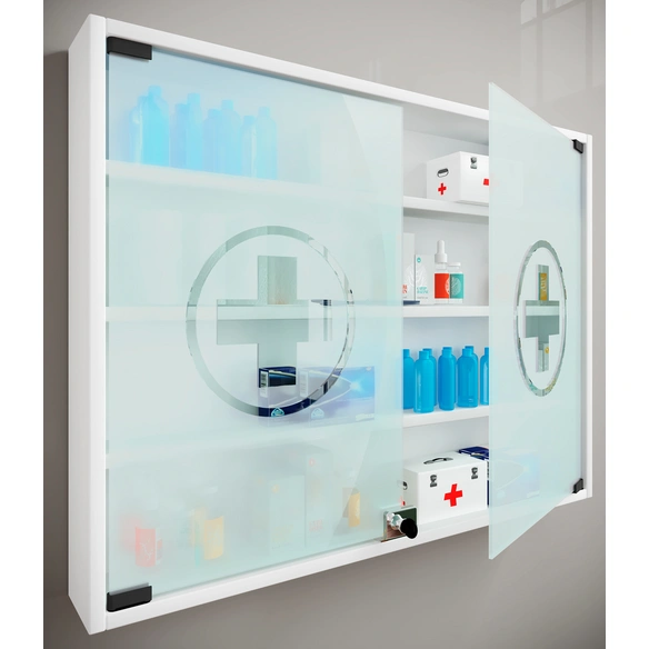 Medizinschrank »Hustila L«, BxHxT: 80 x 60 x 10 cm