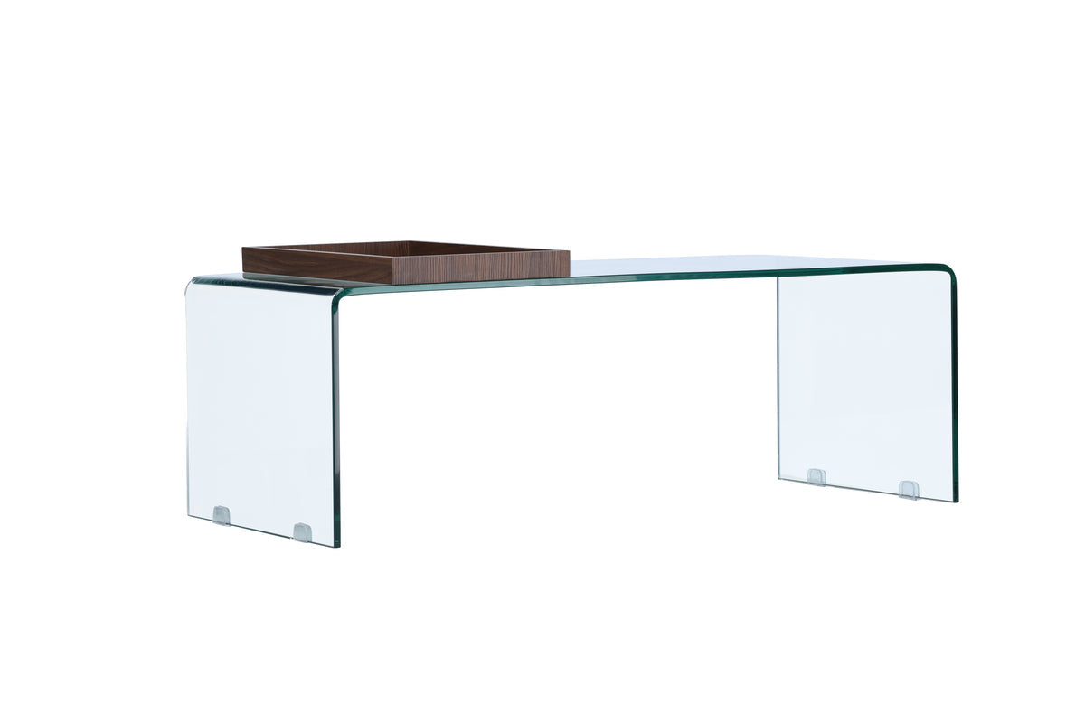 Rebellenclub Salontafel Laurino - 110 x 50cm - Glas