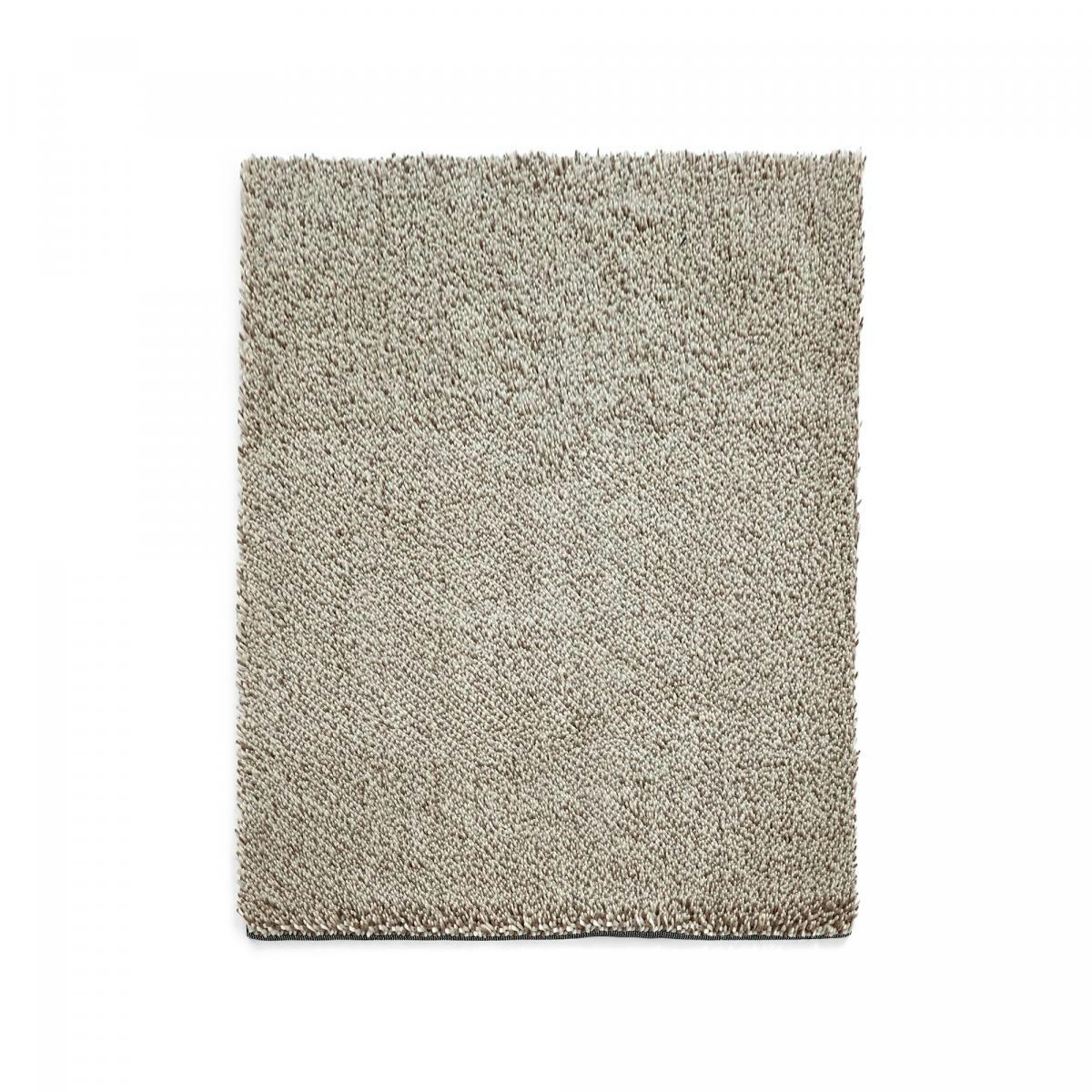 GRAVEL BCA 1A2T - Tapis shaggy argent 140x200