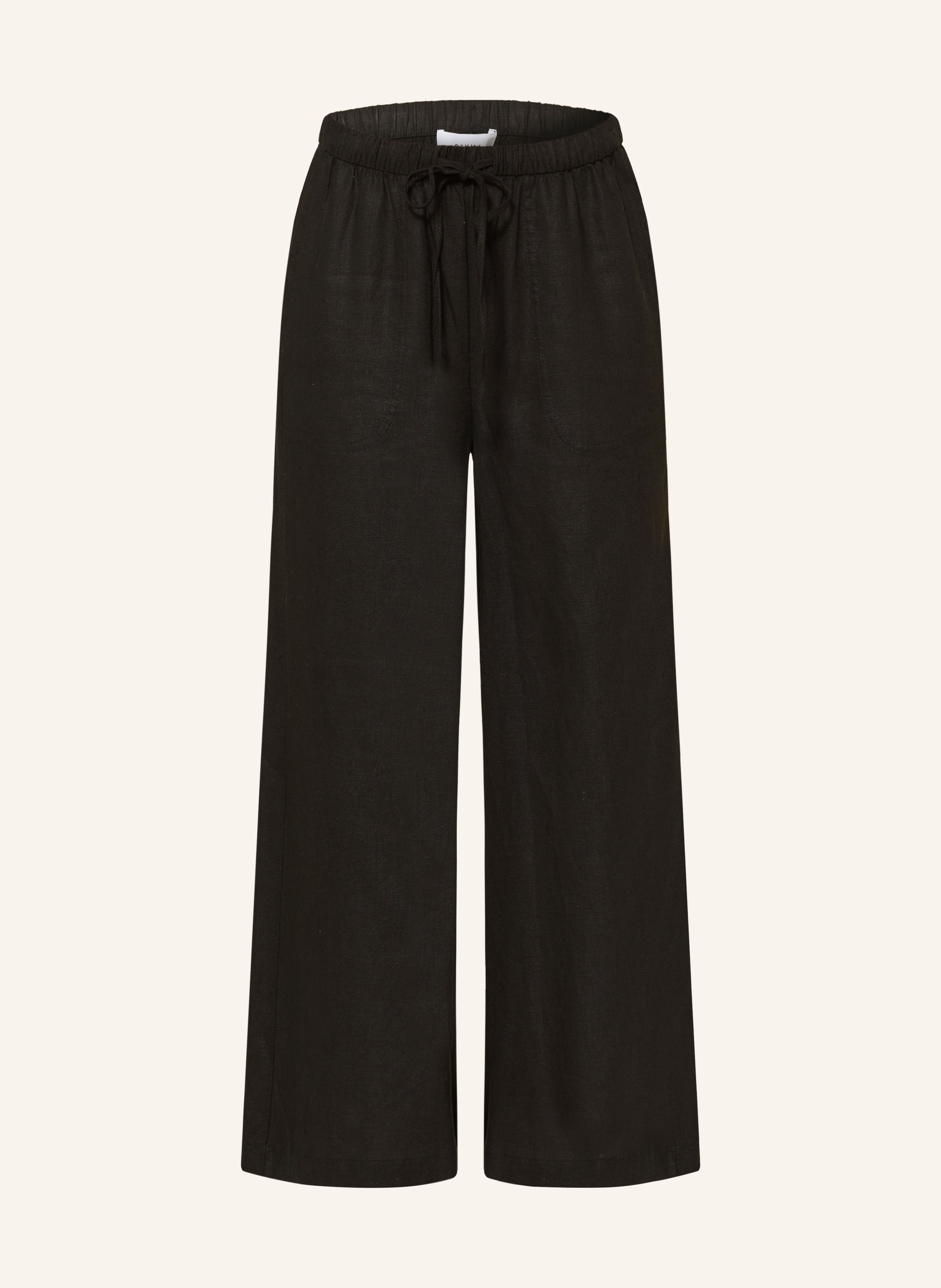 COMMA Culotte mit Leinen