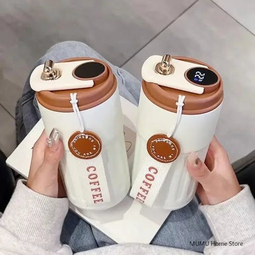 NNEOBA Bottle with LED Temperature Display Smart Thermos