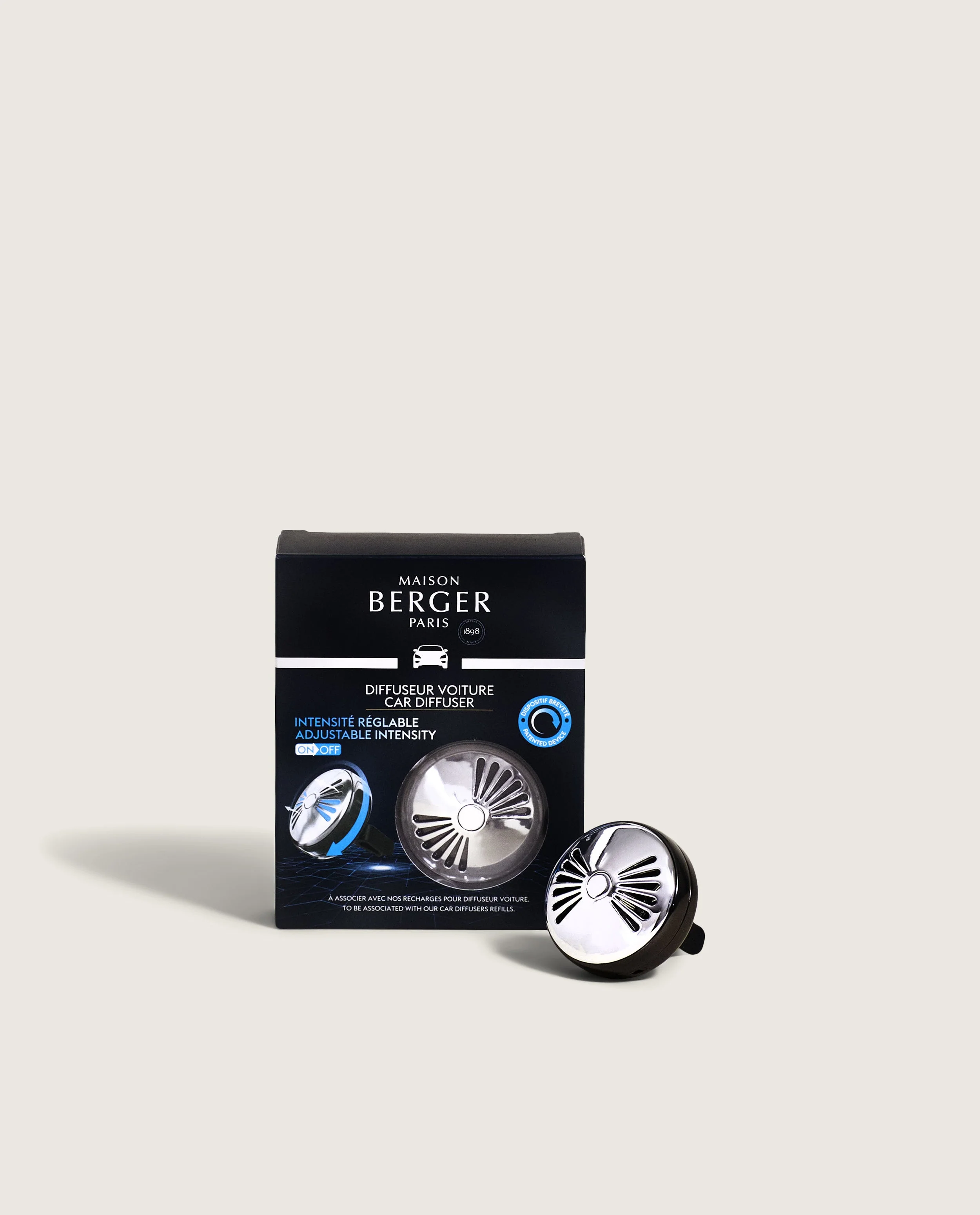 Pince Diffuseur voiture modulable Flash