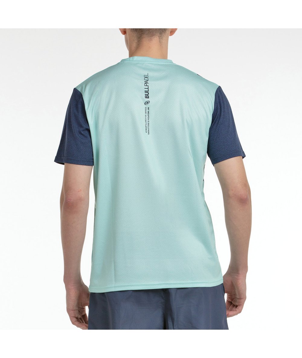 CAMISETA BULLPADEL BROCE VERDE MANZANA VIGORE