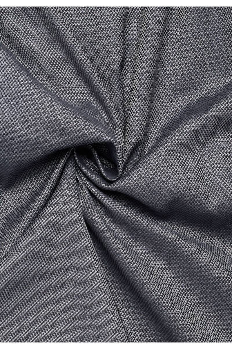 ETERNA 1863 Slim Fit Hemd anthrazit, Strukturiert