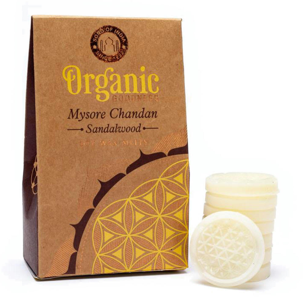 SANTAL - Pastilles de cire à fondre bois de santal