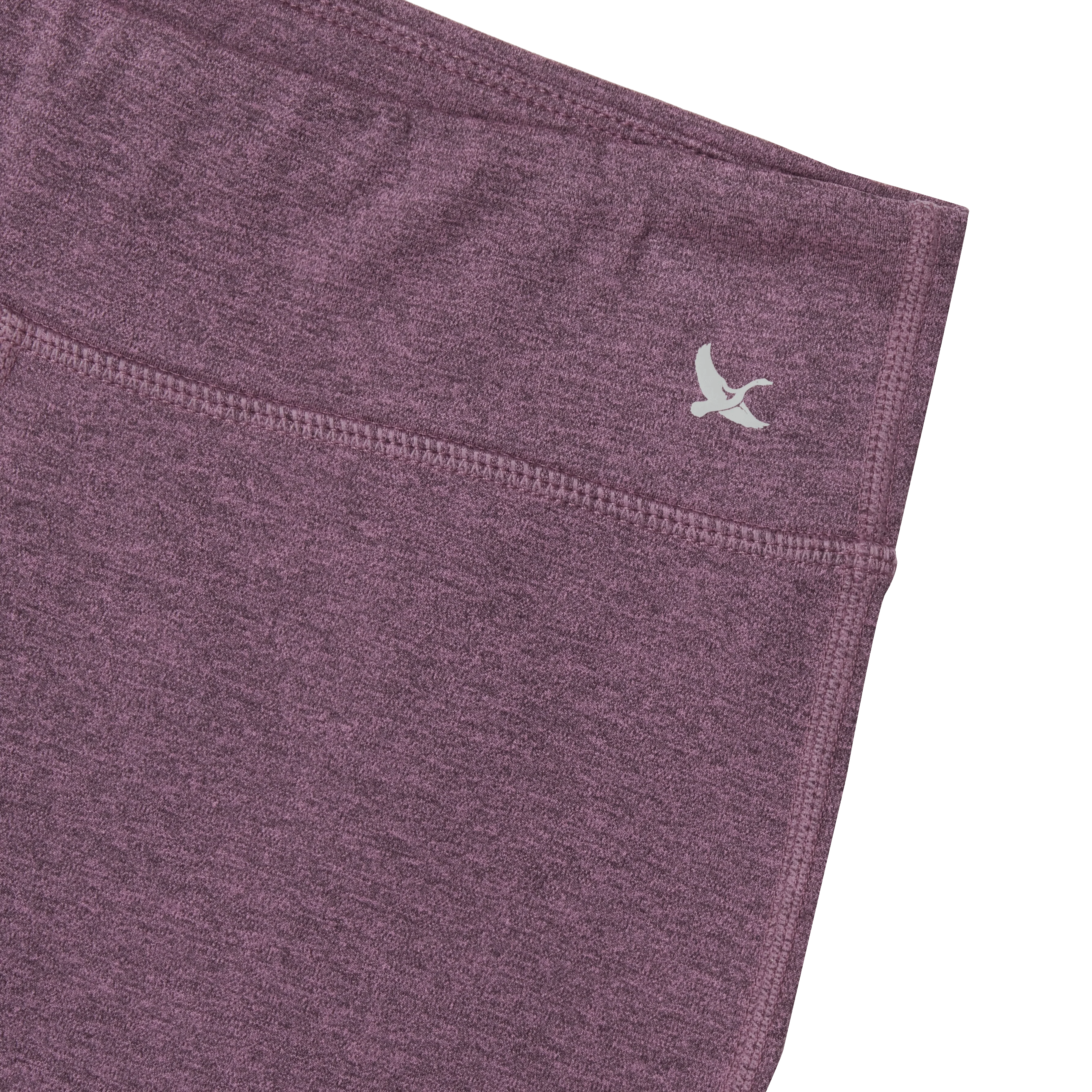 Girls Plush Lined Leggings - Heather