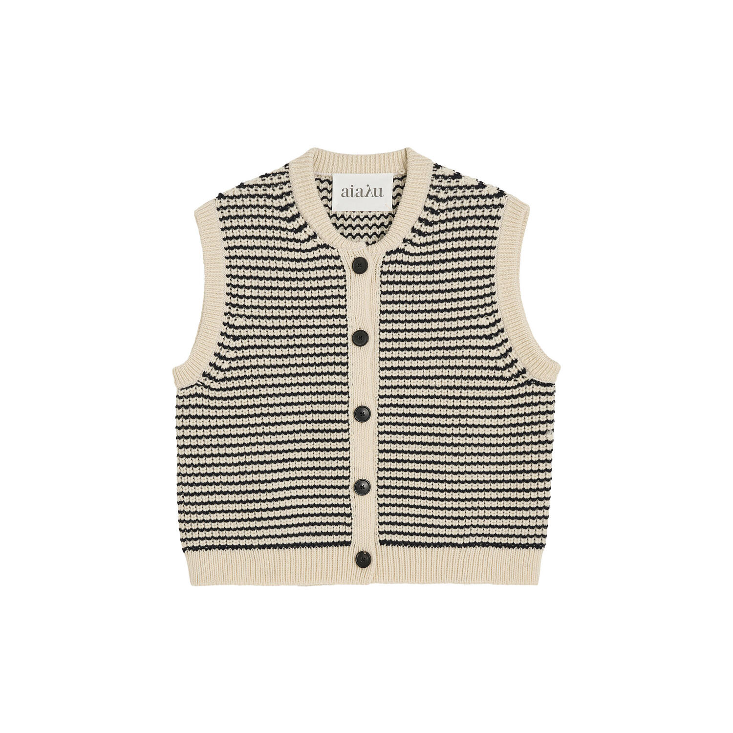 Asha, mix black navy