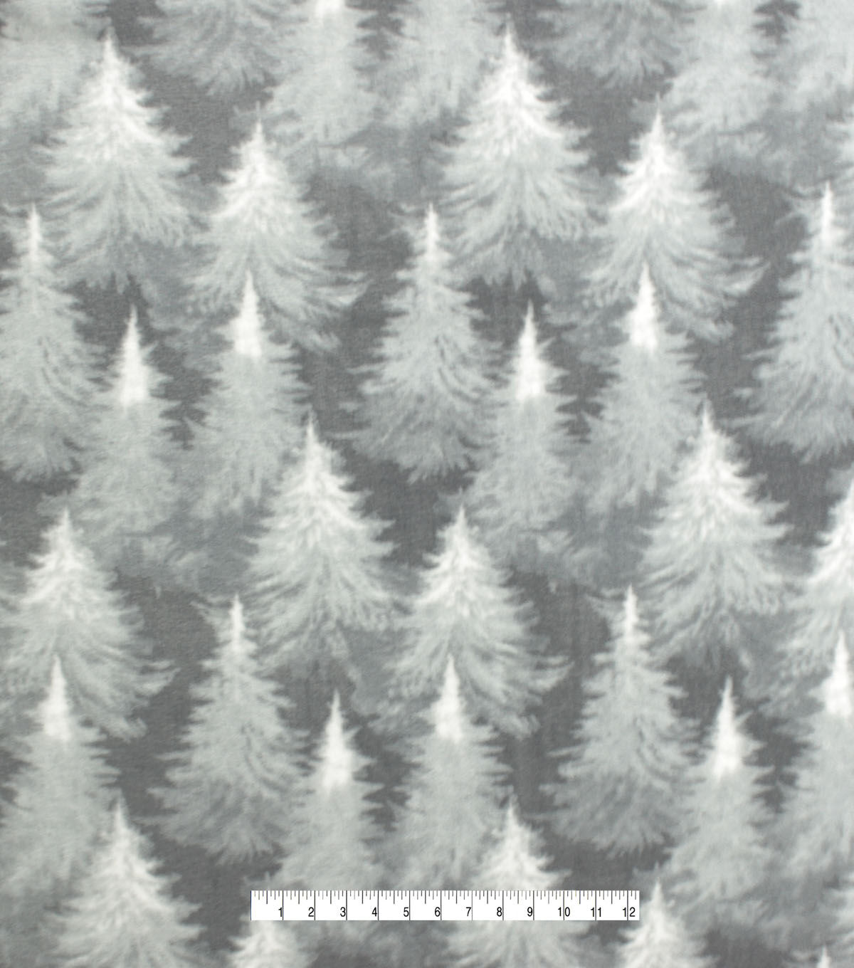 Winter Trees Anti Pill Fleece Fabric