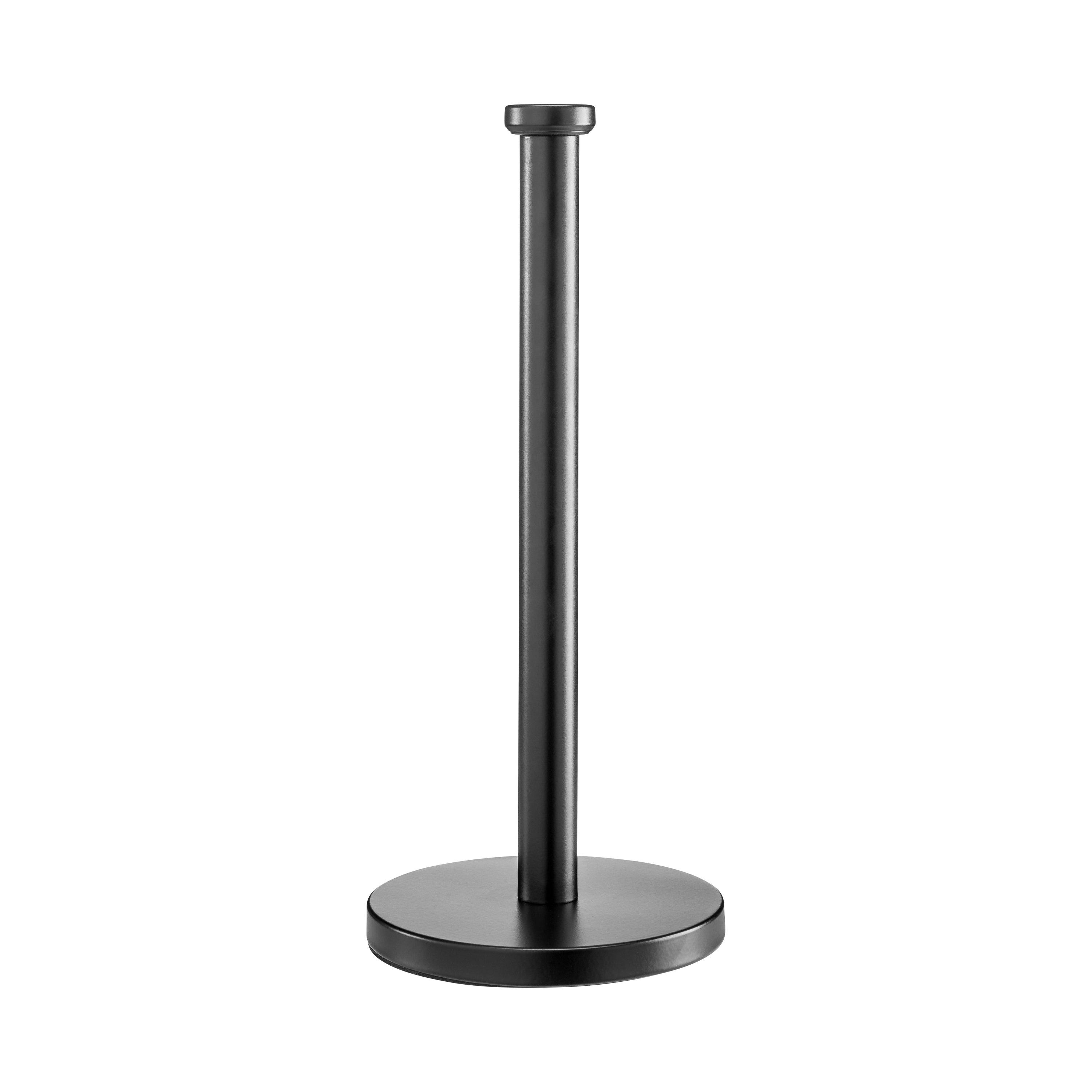 XIVADA Keukenrolhouder Lotis - Vrijstaand - Rvs - Zwart