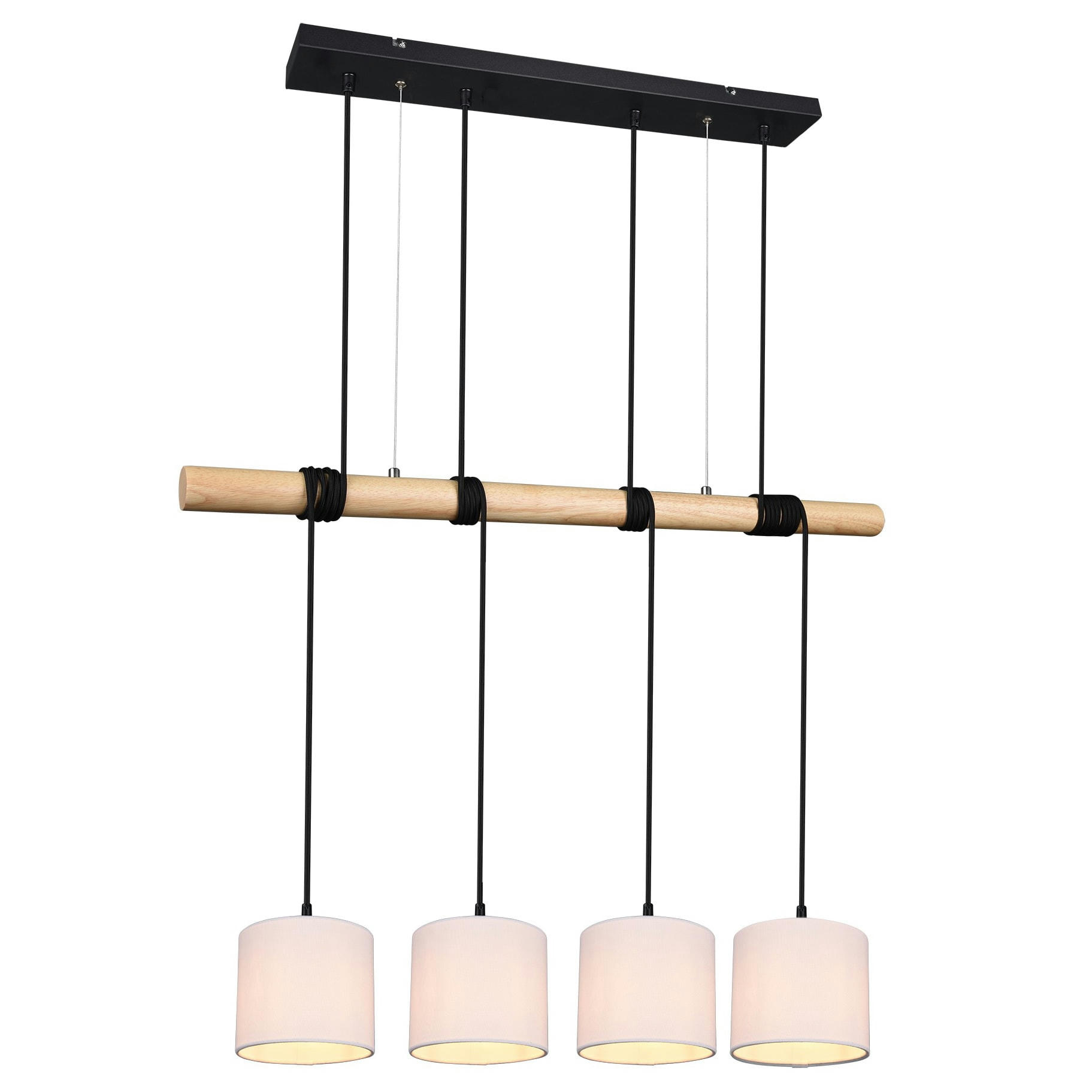ODIN - Suspension en bois noir