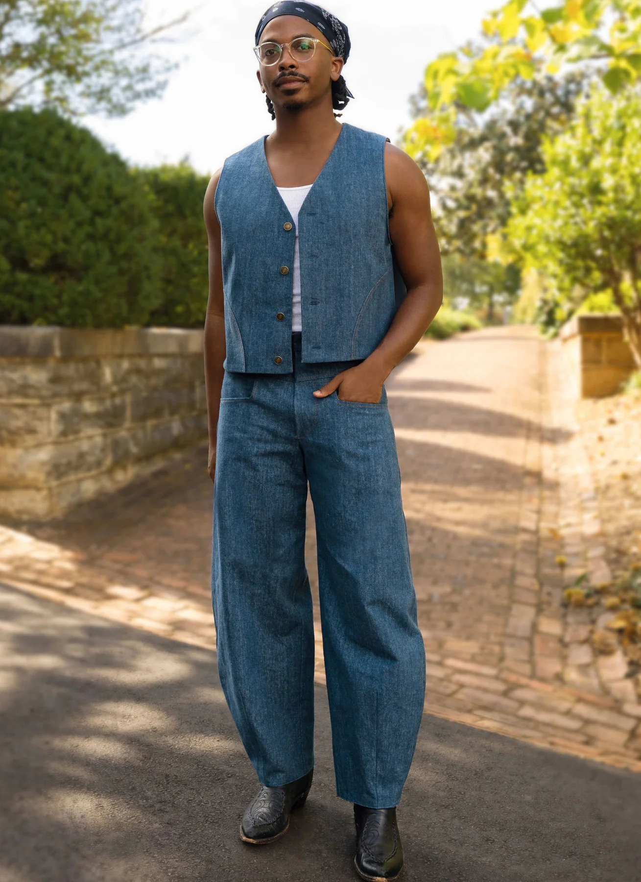 KnowMe Pattern ME2109 Men's Vest and Pants