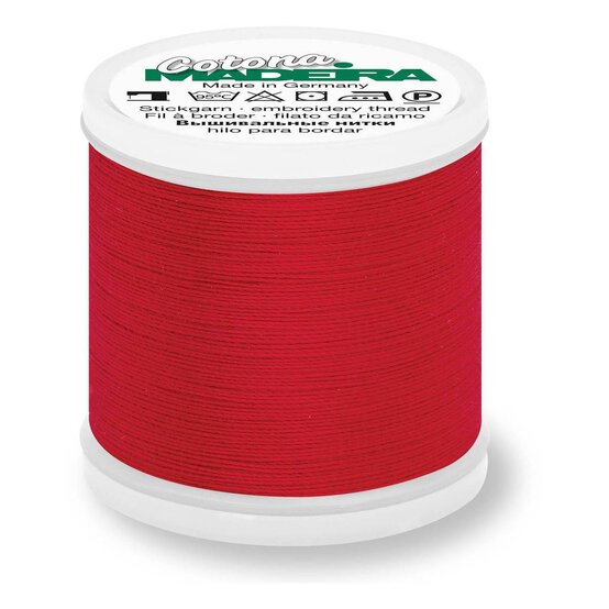 Madeira Red Cotona 30 Thread 200m (621)